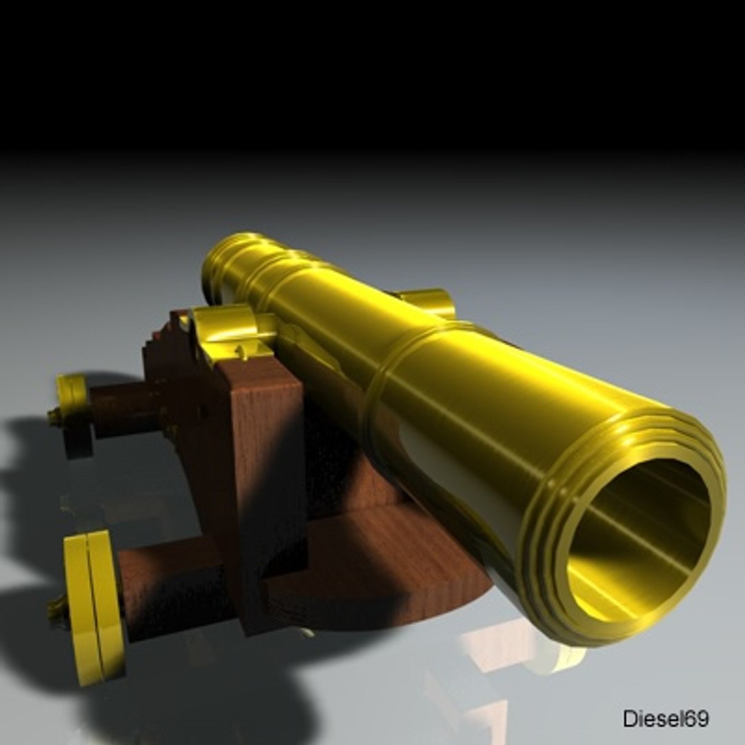 24 Cannon 3d Model