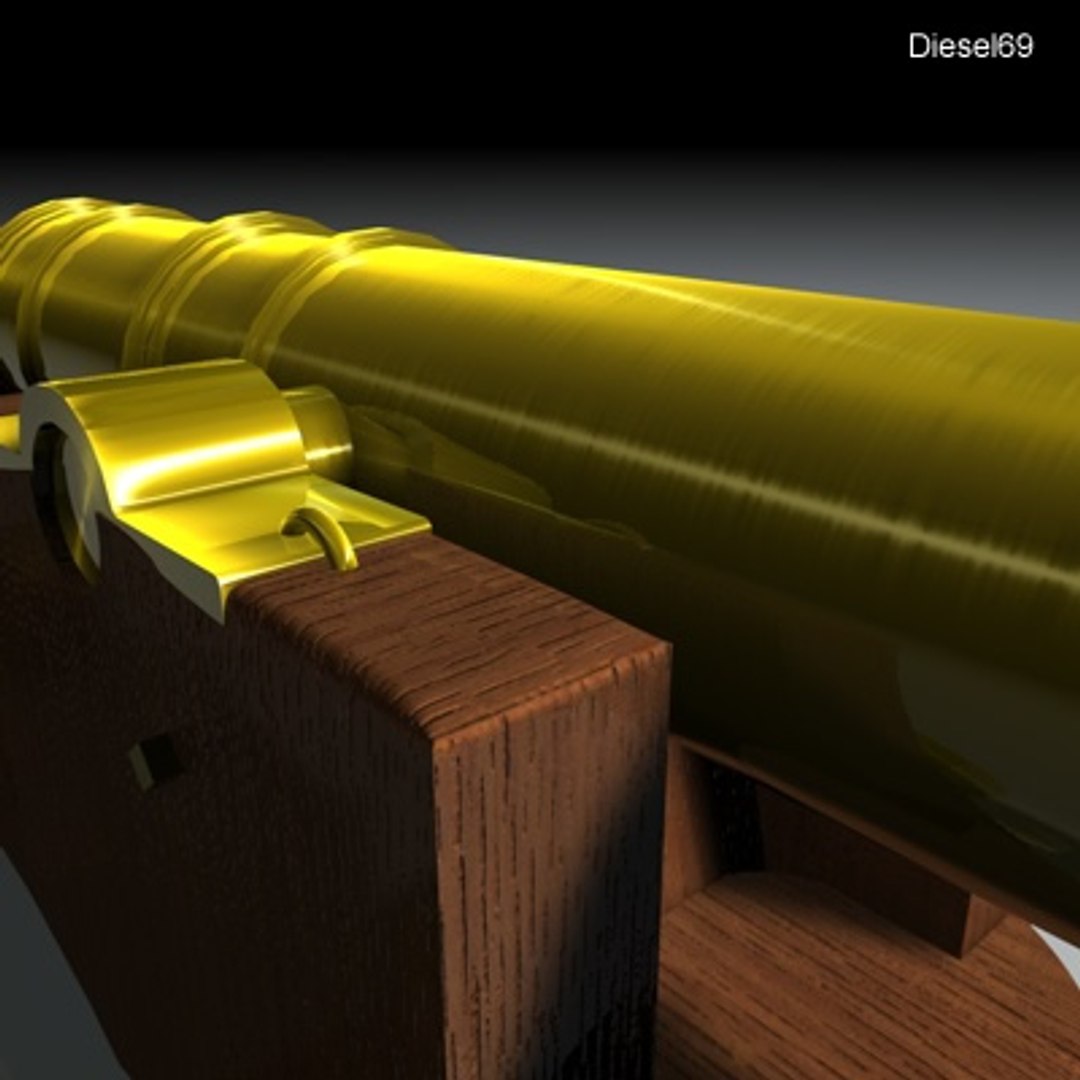 24 Cannon 3d Model