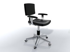 office chair 3d 3ds