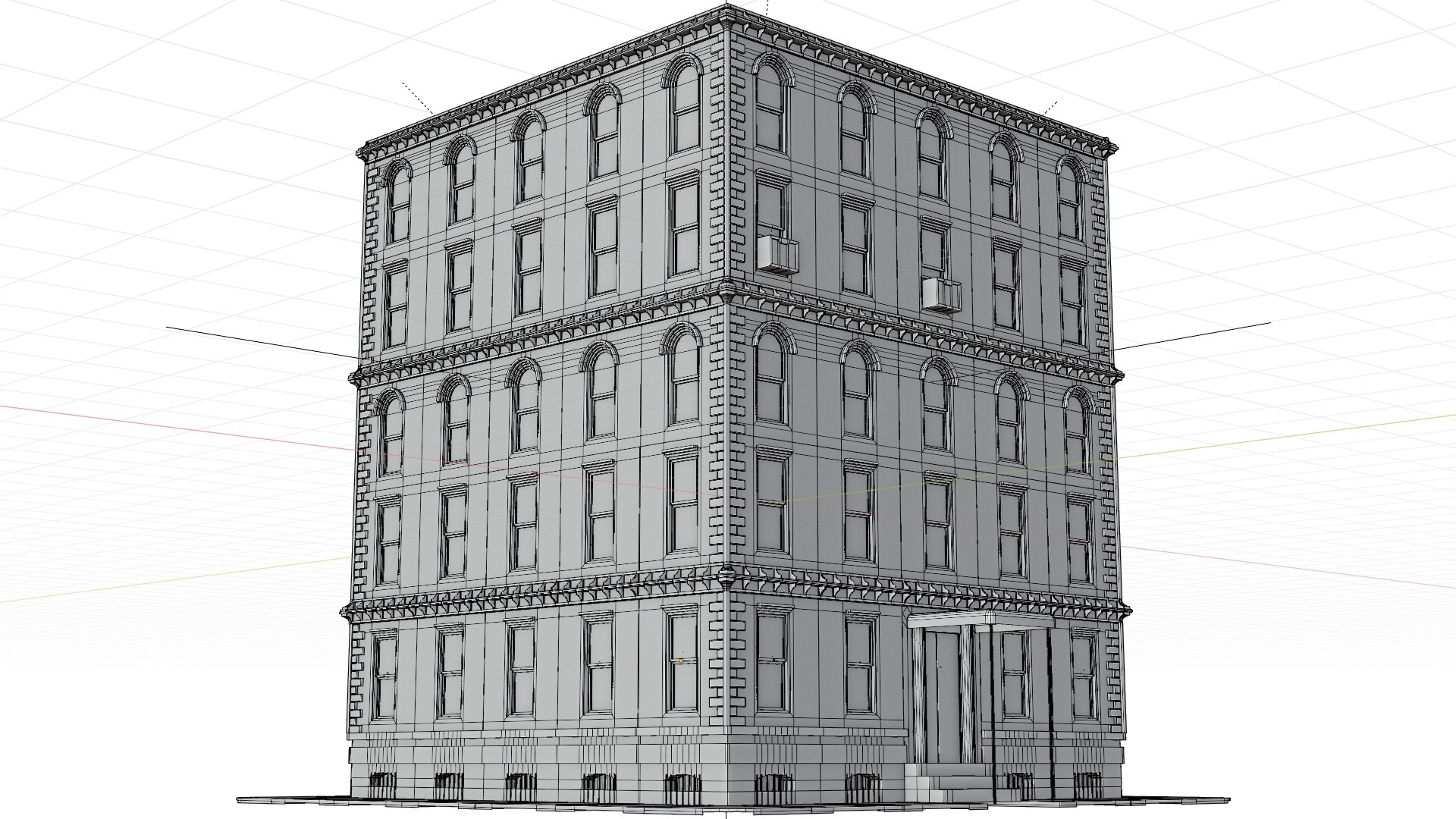 Standard Building 3D Model - TurboSquid 2042052