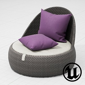 Dedon Dala Chair2 UE4