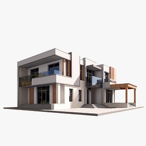 villa 3D model