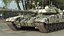 russian tank t-90 3D model