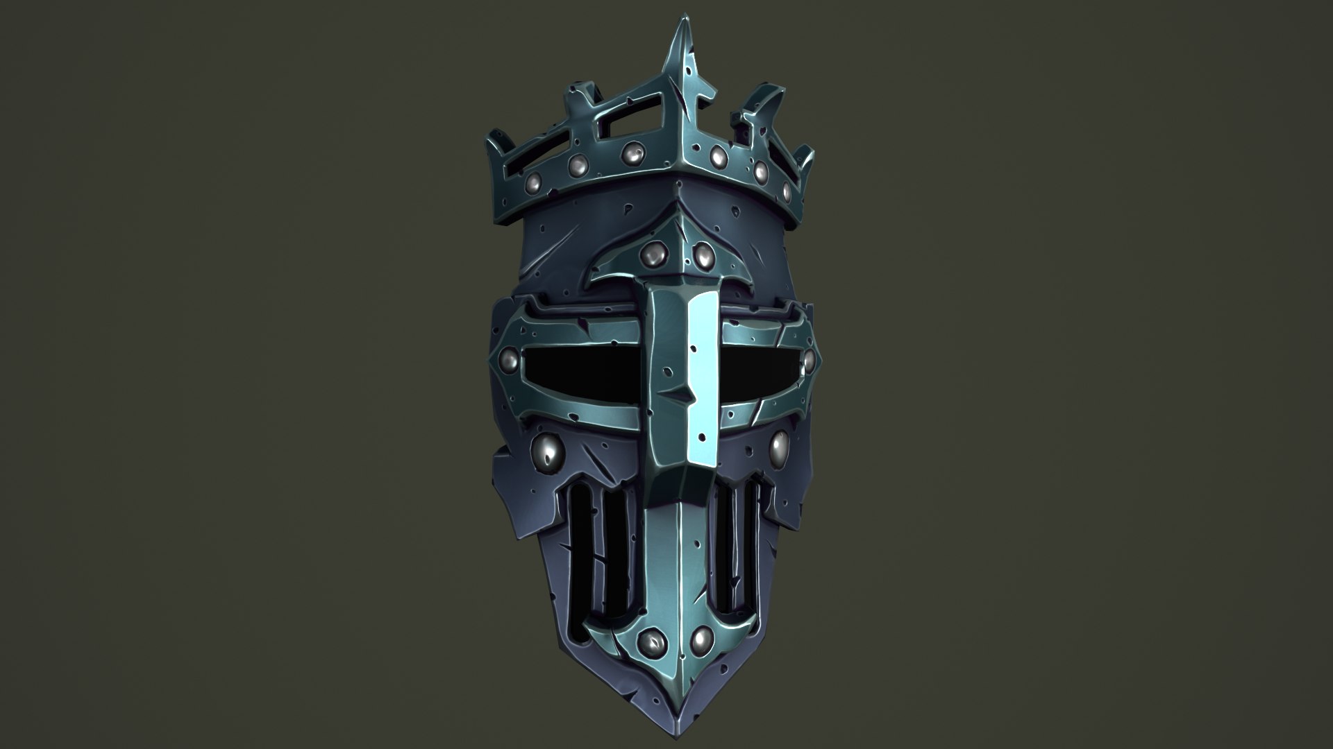 3D Knight mask - TurboSquid 1864002