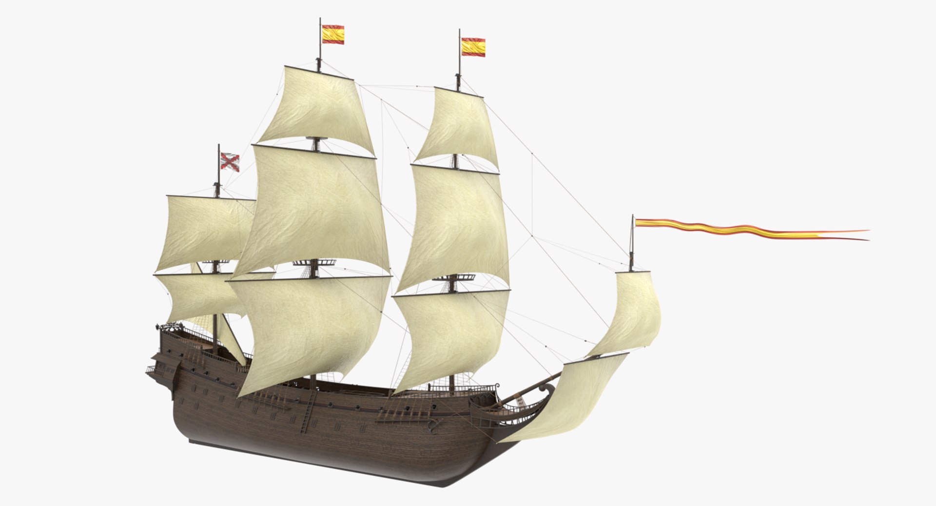 spanish galleon 3D https://p.turbosquid.com/ts-thumb/kv/1Zb89T/4qYipXsB/0002/png/1543619168/1920x1080/fit_q87/c9296d4dacc3106f56793bd0021ad2dc1e287c66/0002.jpg