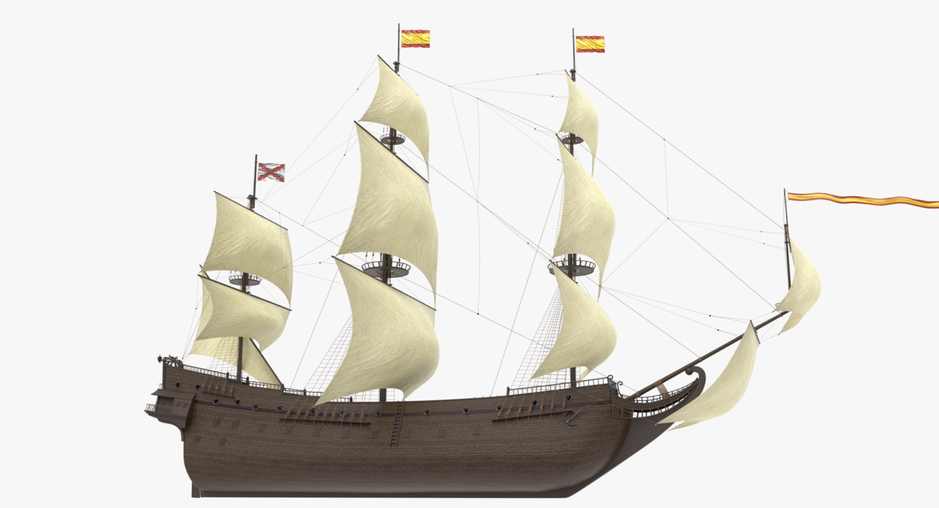 spanish galleon 3D https://p.turbosquid.com/ts-thumb/kv/1Zb89T/kwMz2iE0/0040/png/1543620444/1920x1080/fit_q87/baeeb08bac9240f2d9e4acef5b62a64a6ede3860/0040.jpg