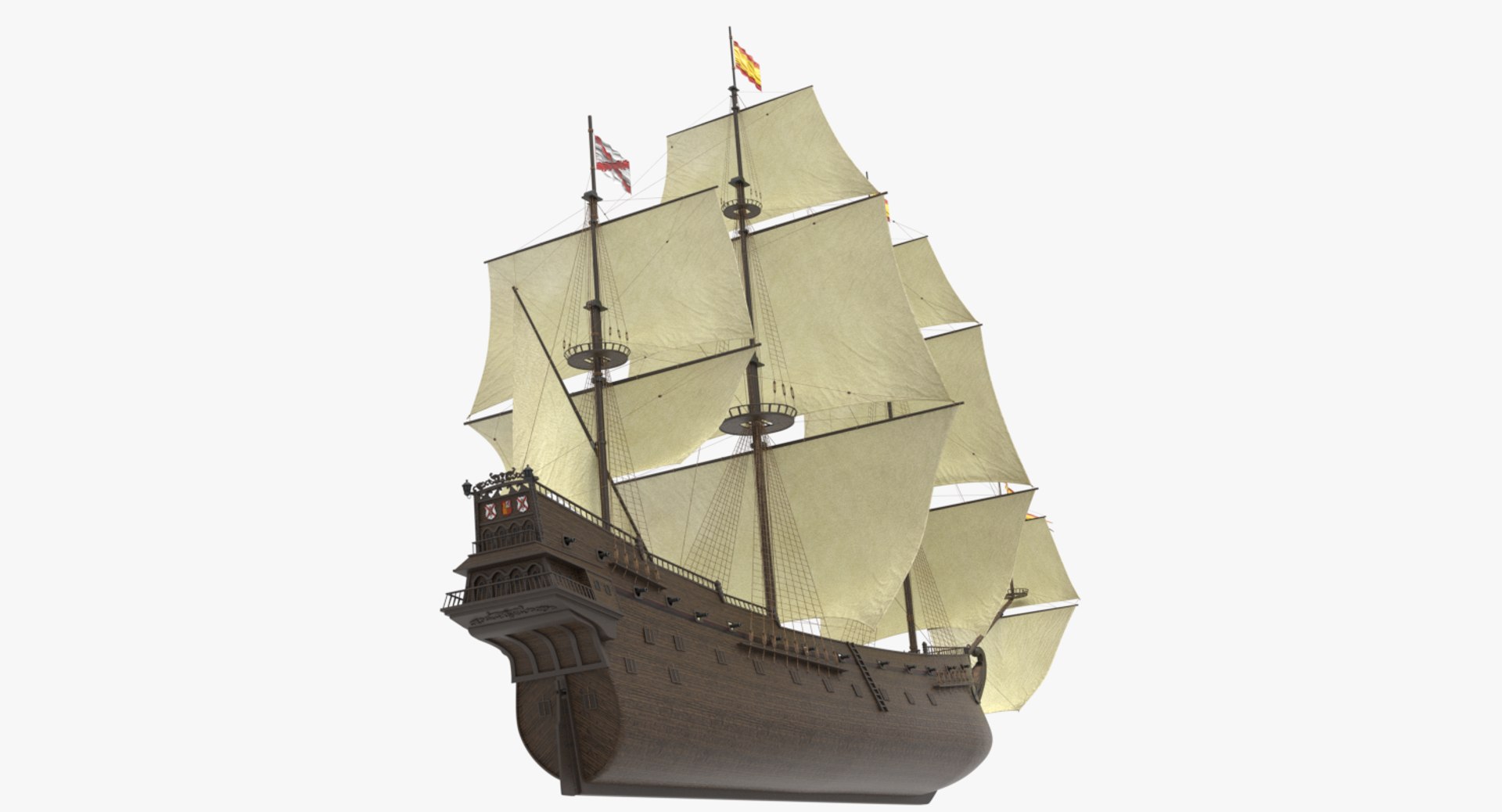 spanish galleon 3D https://p.turbosquid.com/ts-thumb/kv/1Zb89T/rZDblIT6/0021/png/1543620444/1920x1080/fit_q87/f0f17a3ee18ecbb562725bcf7922a22547ef83d1/0021.jpg