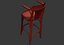 3D Bar Chair model