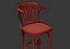 3D Bar Chair model