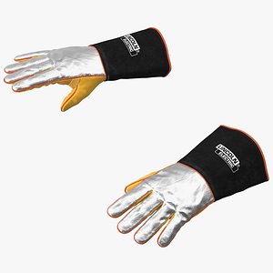3D Lincoln Electric Reflective Heat Resistant Welding Gloves