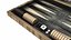 3D board backgammon chess jenga model