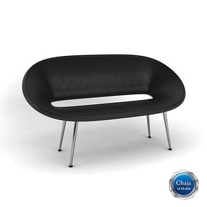 sofa couch chair 3d obj