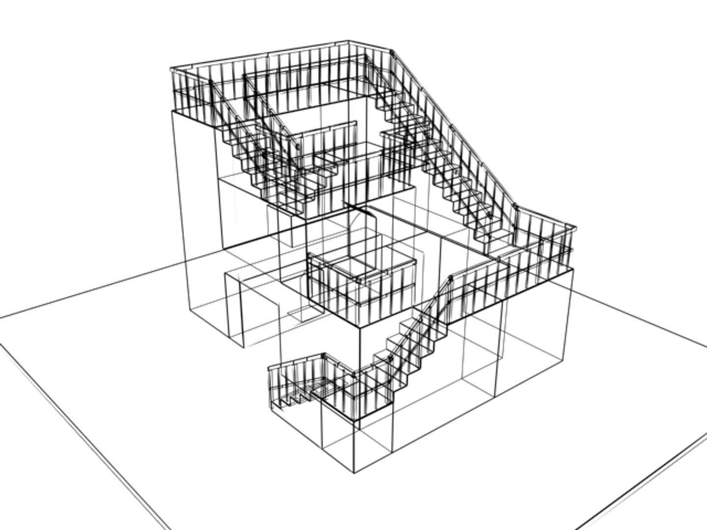 playground structure 3d x