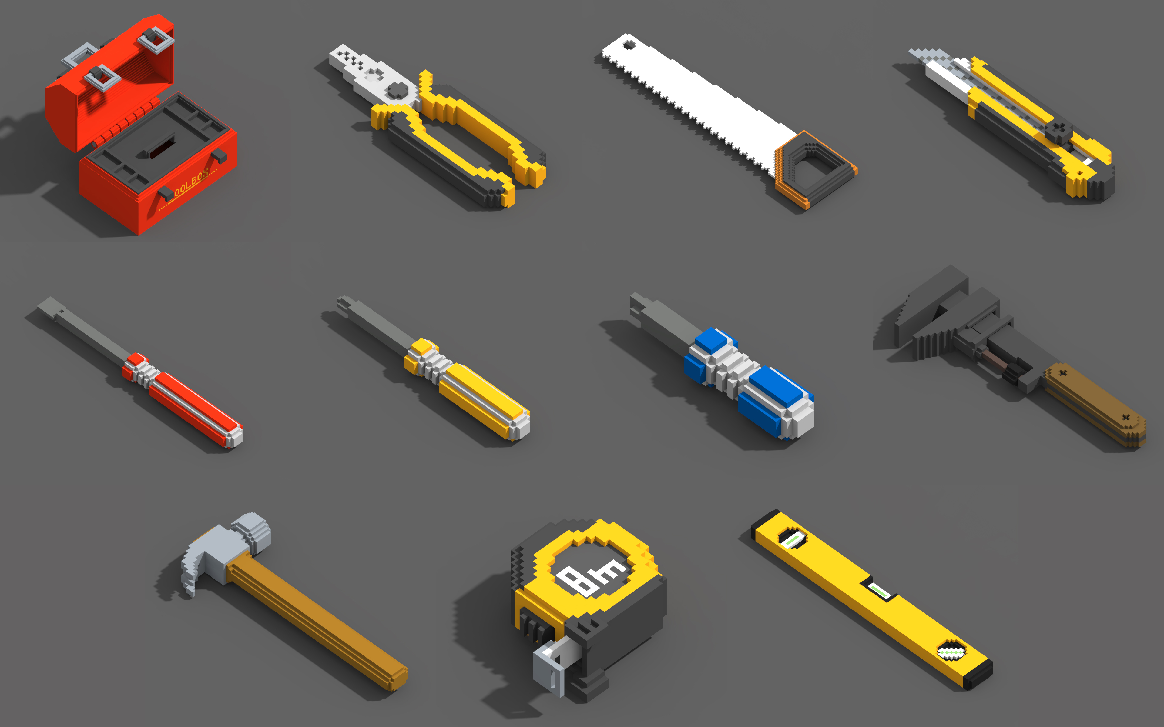 3D model voxel tools - TurboSquid 1327815