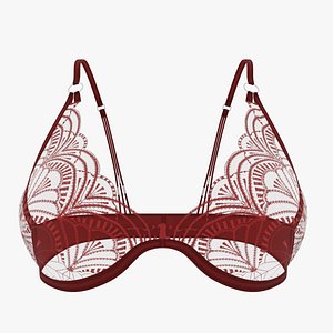 Triangle Bra SS84 3D model