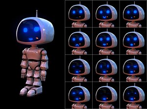 Rigged Robot