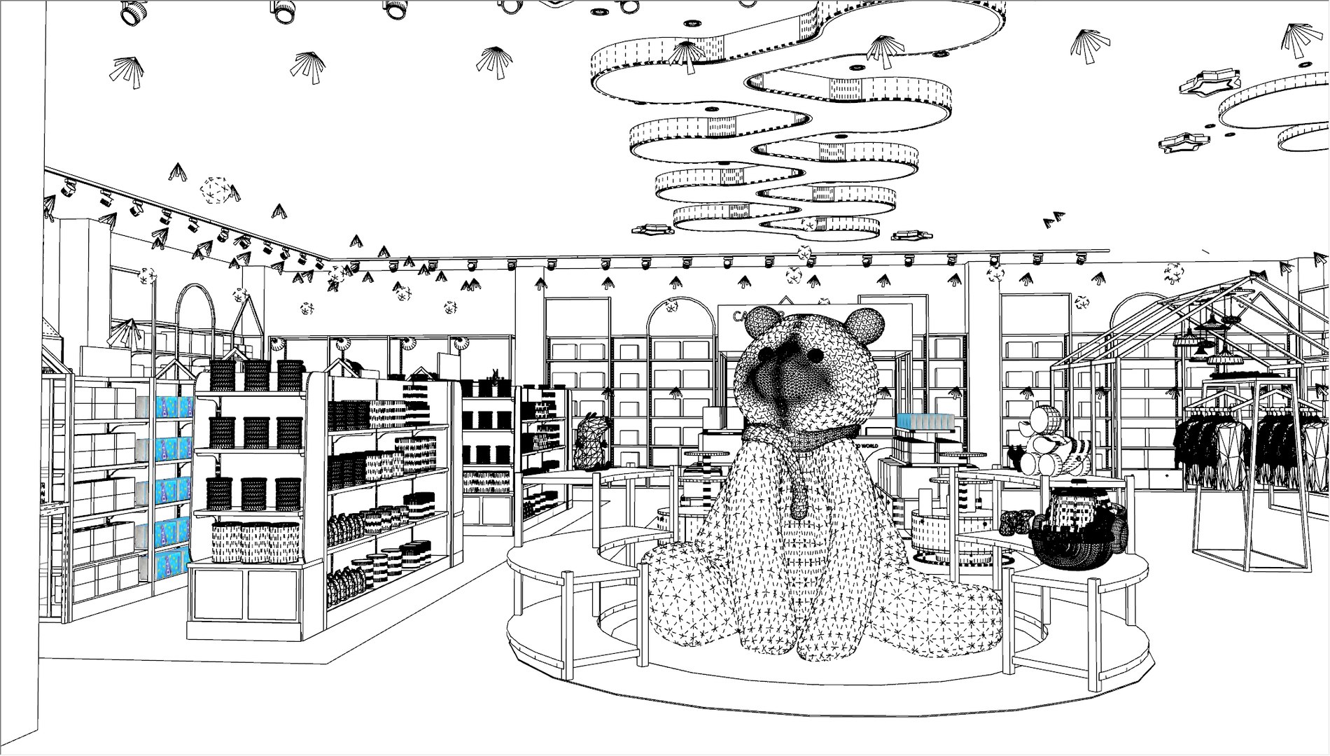 Baby Store Maternity Store 3D Model TurboSquid 2007681