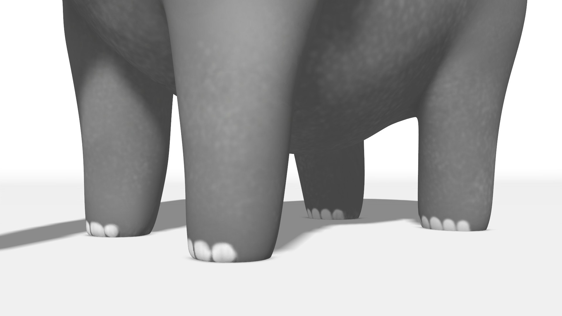 3D Elephant Rigged model - TurboSquid 2162715