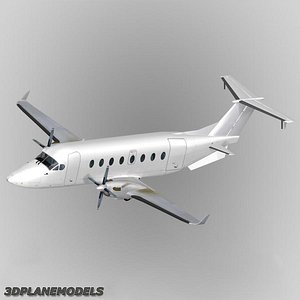 Beechcraft 1900D Generic white