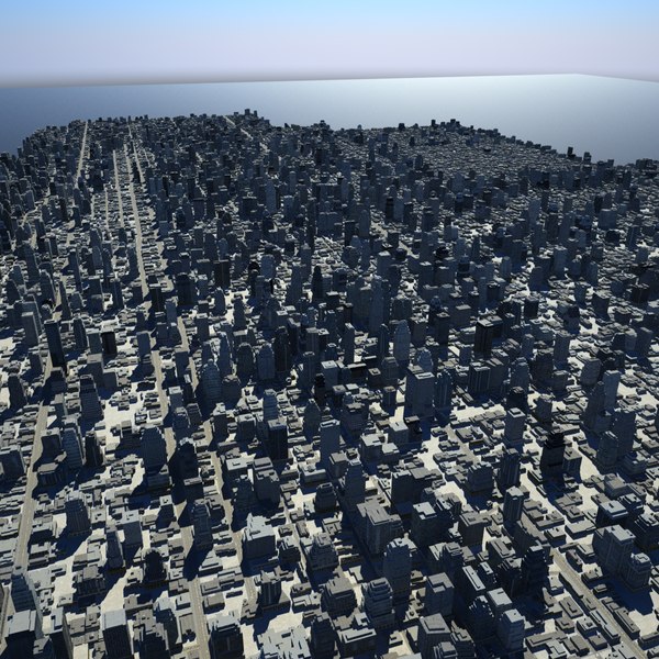 3dsmax cityscape scene city streets