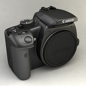 3d canon xti 400d body