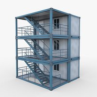 Construction Site Office Game Ready