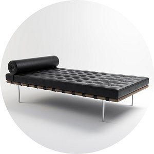 3d model of ludwig mies rohe barcelona