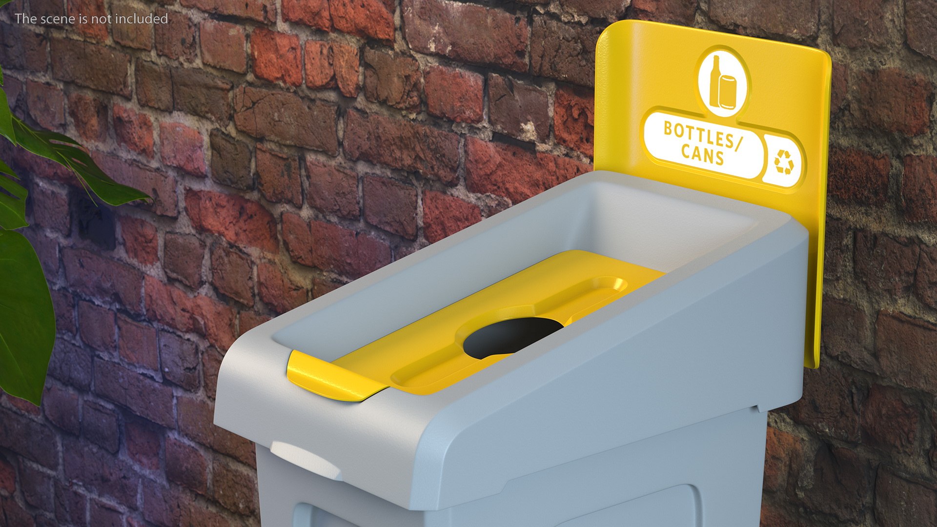 3D Recycle Bin For Bottles And Cans Model TurboSquid 1807382