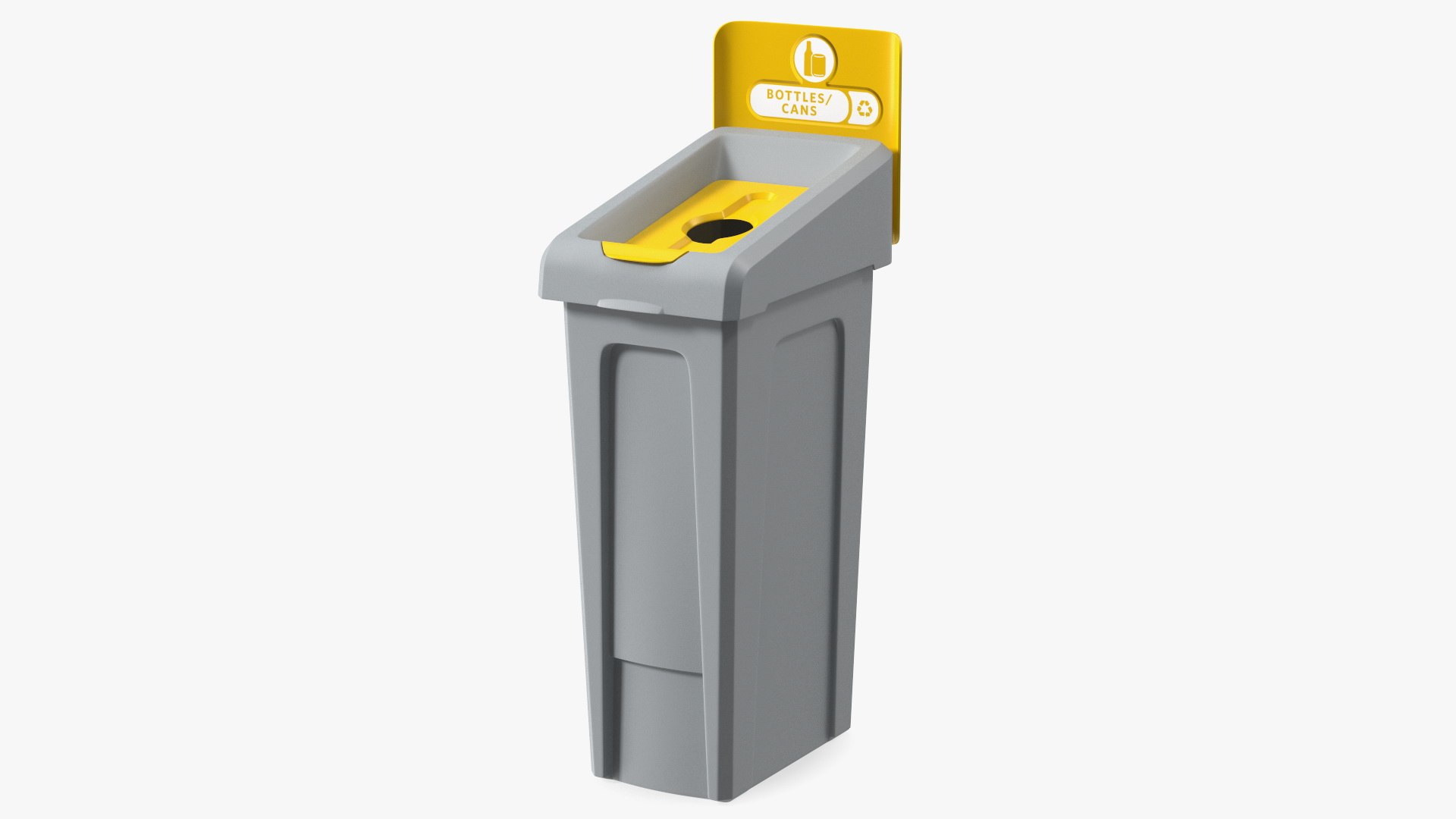Recycle Bin for Bottles and Cans 3D model preview
