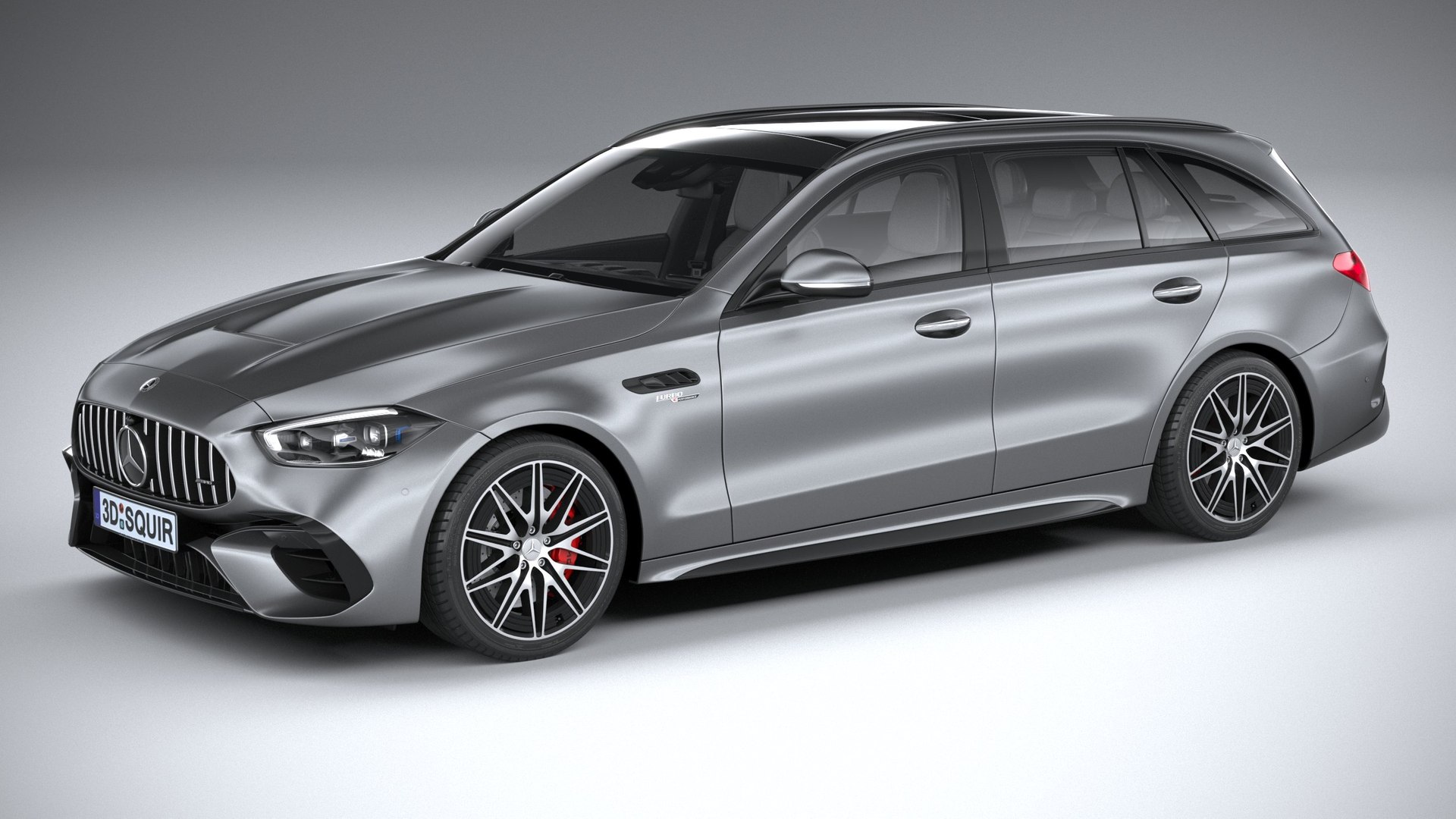 3D MercedesBenz C63S AMG E Performance Estate 2023 TurboSquid 1968286