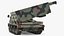 US Multiple Rocket Launcher M270 MLRS Camo