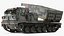 US Multiple Rocket Launcher M270 MLRS Camo