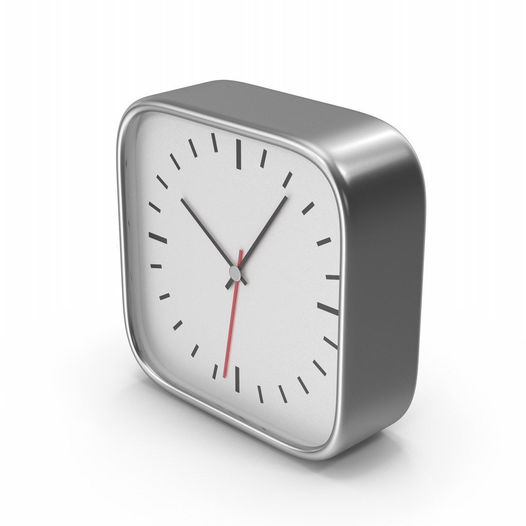 Table Clock Model - TurboSquid 2369214