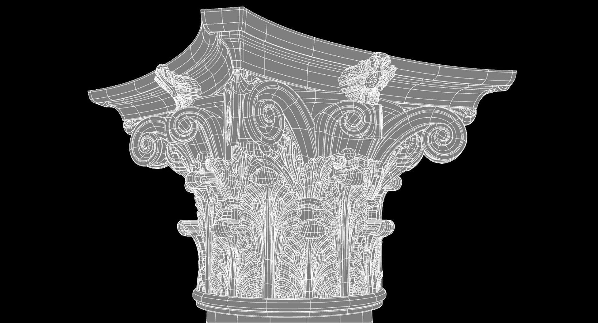 3D Column X2 - TurboSquid 1404910