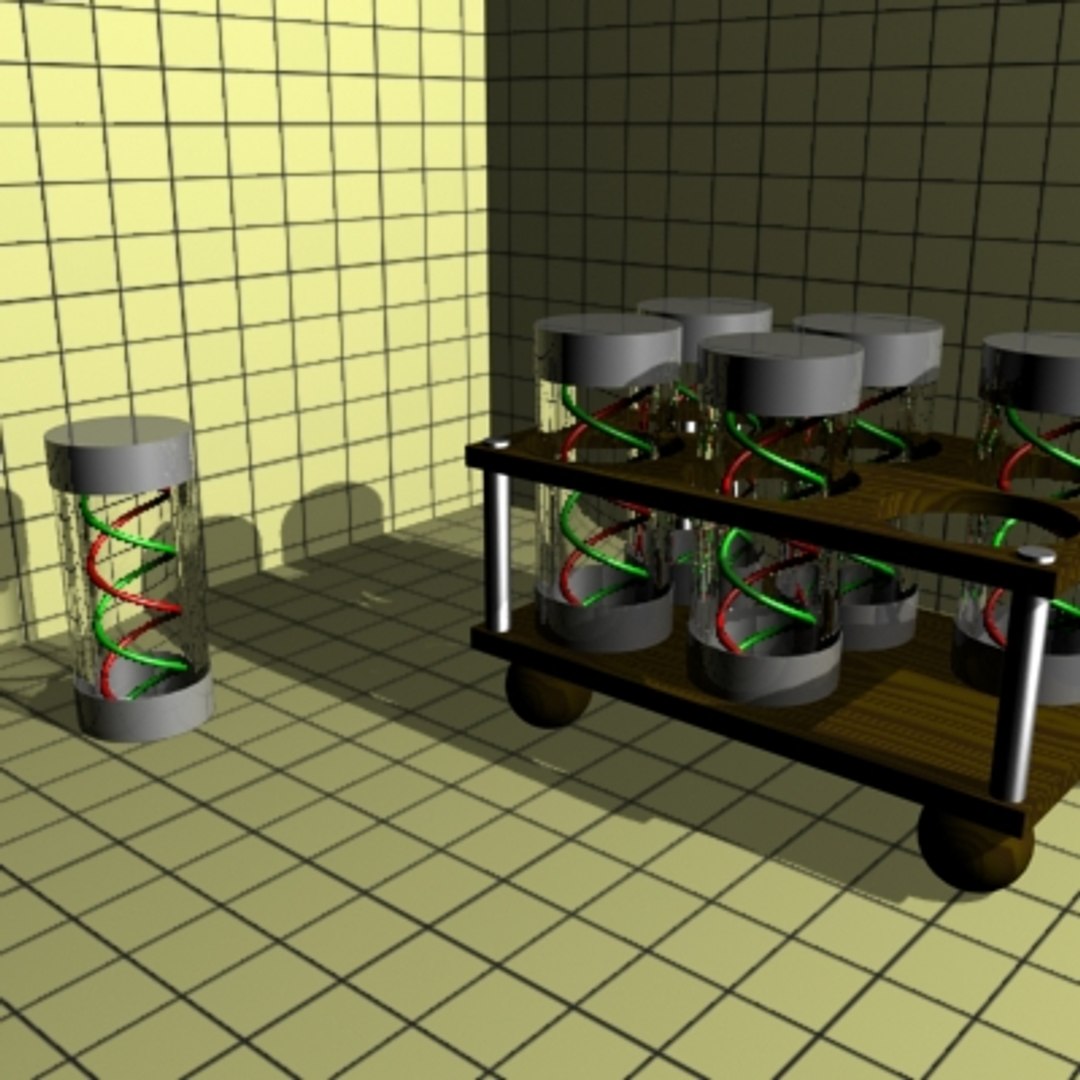 3d Max Helix Research Tubes