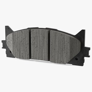 Front Brake Disk Pad 3D model