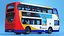 3D model Double Decker City Bus Enviro400 Simple Interior