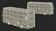 3D model Double Decker City Bus Enviro400 Simple Interior