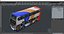 3D model Double Decker City Bus Enviro400 Simple Interior