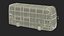 3D model Double Decker City Bus Enviro400 Simple Interior