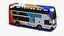 3D model Double Decker City Bus Enviro400 Simple Interior