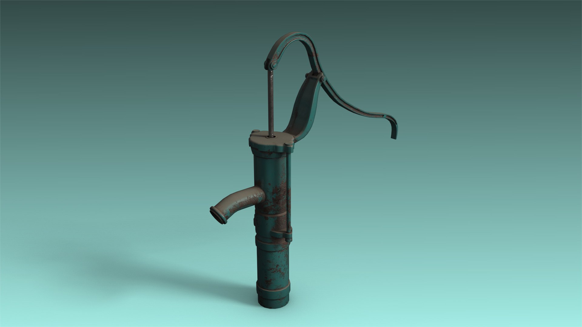 3D Low-poly Hand Water Pump Model - TurboSquid 1633951