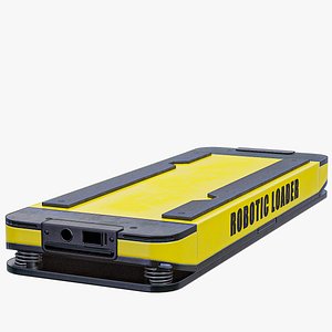 AMR Autonomous Robotic Transporter Loader Vehicle PBR 3D