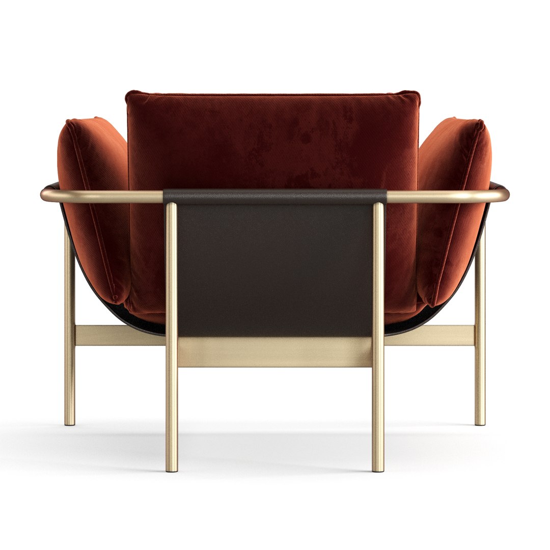 Fendi Casa Totu Armchair 3D Model - TurboSquid 2066512