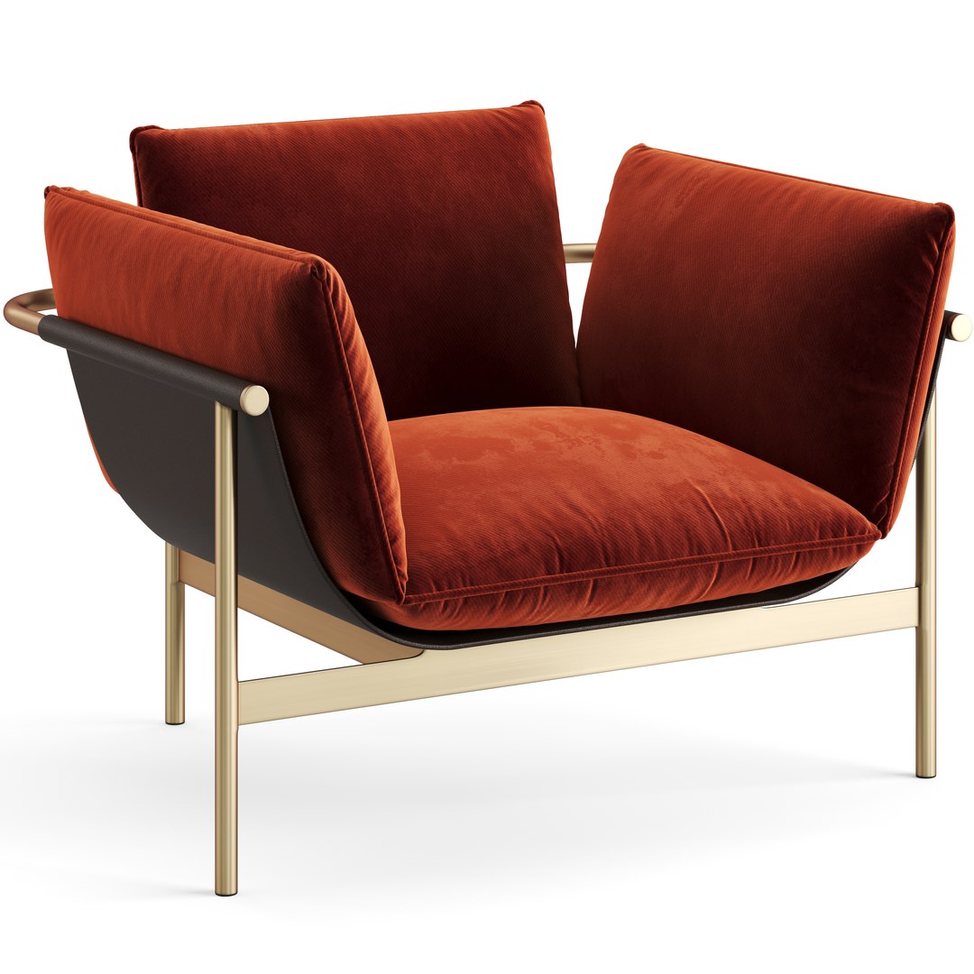 Fendi Casa Totu Armchair 3D Model - TurboSquid 2066512