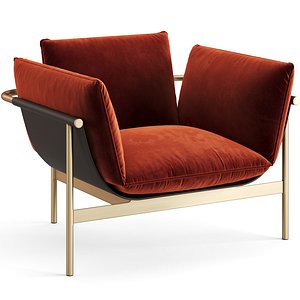 Fendi Casa Totu Armchair 3D model