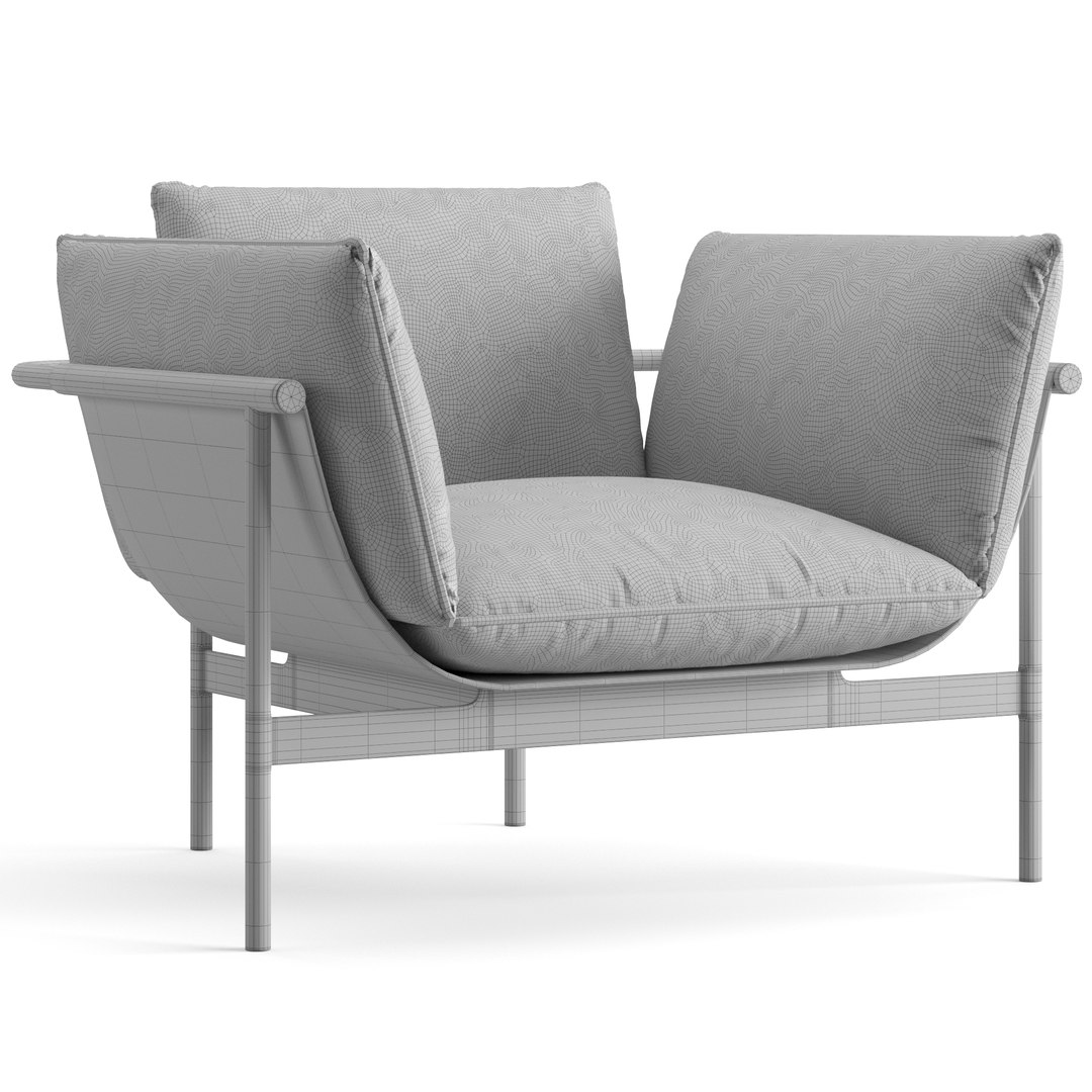 Fendi Casa Totu Armchair 3D Model - TurboSquid 2066512