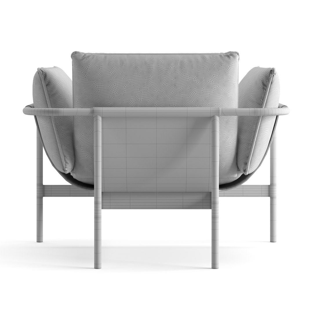 Fendi Casa Totu Armchair 3D Model - TurboSquid 2066512