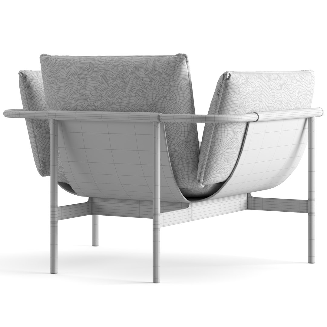 Fendi Casa Totu Armchair 3D Model - TurboSquid 2066512