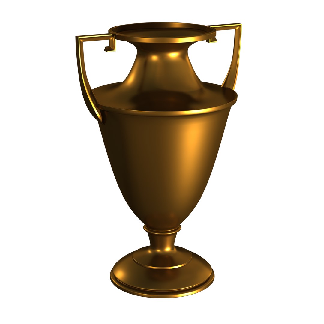 3ds max brass urn trophy